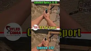 CZ Tactical Sports Red Dot vs Iron Sights #callofduty #practice #competition #grandmaster #shoot