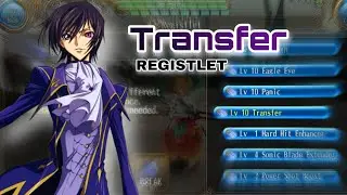 Toram Online - Transfer Registlet Max