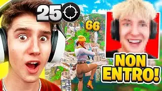 PASSA il PROVINO MA si RIFIUTA di ENTRARE nel TEAM! Fortnite ITA