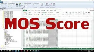 Check MOS Score By Actix Analyzer
