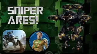 ULTIMATE ARES IS A GREAT SNIPER WITH ULTIMATE HUSSARS! BUILT IN WEAPON COOKS! (War Robots)