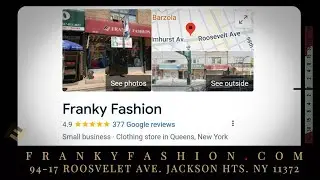 🔥 Over 370 Five-Star Reviews?! See Why Franky Fashion Has Been NYC&rsquo;s Go-To Since &rsquo;89 👔💯