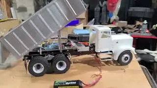 1/14 Tamiya King Hauler Day Cab Dump truck Project Bed Lift