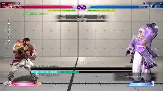 SF6 S3 - JP v Ryu old man vs laser beam