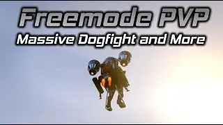 GTA Online Freemode PVP: Massive Dogfight, Jetpack Takedowns, and More (1/2)