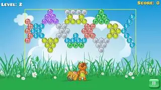 How to play Bubble Meadow game | Free online games | MantiGames.com
