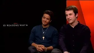 13 Reasons Why | Charlamos con CHRISTIAN NAVARRO y DYLAN MINNETTE antes del estreno de la serie