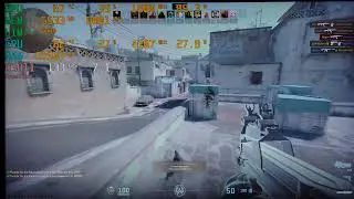 Nvidia RTX 5000 MaxQ Counter Strike 2 Gameplay Lenovo Thinkpad P15 Gen 1