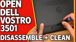 how to open dell vostro 3501 at home part 2 cleaning
