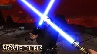 Movie Duels Remastered : First person duel Obi-Wan vs Anakin/Lord Vader ROTS #StarWars #Kenobi #ROTS