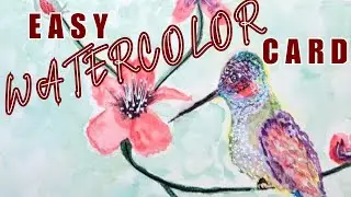 Try This Watercolor Card &mdash; No Drawing Needed!