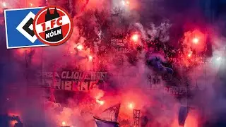Pyro HSV-Fans in K&ouml;ln | 1. FC K&ouml;ln - Hamburger SV 4:1