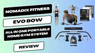 Nomadix Fitness EVO Bow - All in One Portable Home Gym System Review | Full-Body Workout Anywhere!