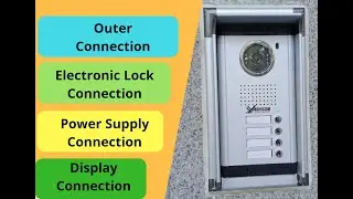 Yashicom video door phone | How to install video door phone in home | 2022