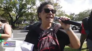 Women March for International Women's Day in Puerto Rico