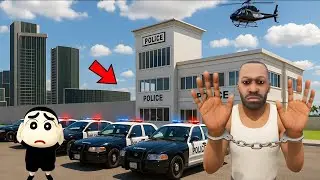 Franklin & Shinchan Got Arrested 😭 Kya Michal Franklin Ko Bacha Payega 🤔 Indian Theft Auto Simulator