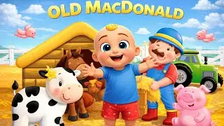 📌 Old MacDonald Had a Farm 🚜🐄🎵 | Cute Babies Enjoy Animal Sounds 😺 | Baby Bubbles