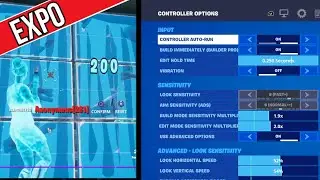 *BEST* Exponential Settings! (Fortnite Season 4)
