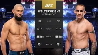 Khamzat Chimaev vs Tony Ferguson Full Fight - UFC Fight Of The Night