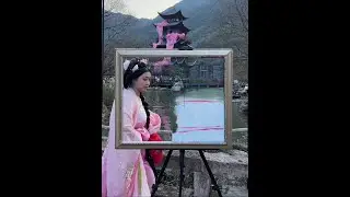 🌲Invisible Painting?? Art ILLUSION Painting | 3D Street Art ??#creativity #painting 250320