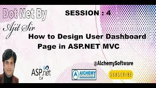 How to Create User Dashboard Page in ASP.NET MVC