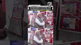 PM Modi meets NDRF, SDRF officials after Himachal flood review; announces ₹1,500 Cr aid for state
