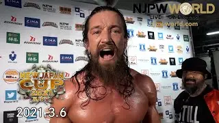 Toa Henare doesn't phase Jay White |New Japan Cup