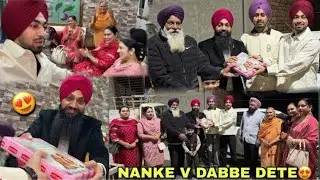 NANKE GHAR V DETI MITHEAYI😍NANI NE PAYA BHANGRA REACTIONS SHOCKING NANA NANI ON MY MARRIAGE
