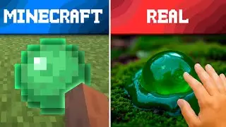 Minecraft in Real Life &ndash; COMPARISON