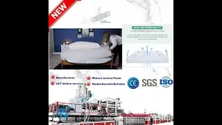 Poe/PP Airfiber Mattress Polymer Making Machine Soil Water Protection Blanket Production Machine