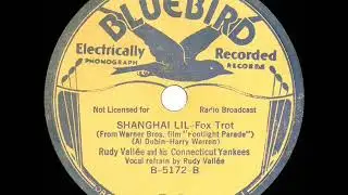 1933 Rudy Vallee - Shanghai Lil