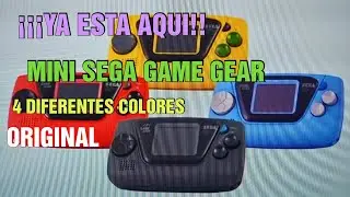 MINI SEGA GAME GEAR MINI 4 DIFERENTES COLORES