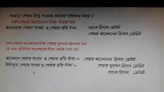 Online Accounting Class(Share issue.Md Al Mamoon Kabir Lecturer. Accounting. Rajshahi Court College.