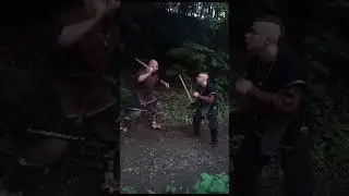 Father and son training compilation  #larp #fantasy #barbarian  #vikings #northerner #family