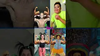 Who are best 👑 #295 #funny #abcd #reaction #viralshort #challenge #cosplay