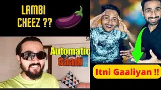🤩 Reaction on BB ki vines Automatic Gaadi | bb ki vines Latest video @moviesgupsup