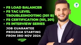 F5 LTM + F5 Tac Level Troubleshooting (301b) + F5 Certification (101,201) + F5 Interview Series