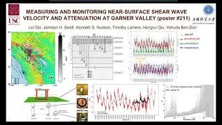 SCEC 2021 Lightning Talk: Near-surface shear wave velocity and attenuation at Garner Valley #211