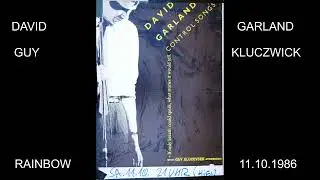 David Garland and Guy Kluczwick im RainBow in Immenstadt 11 10 1986 nur Audio
