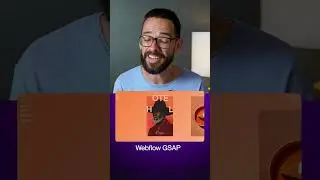 Анимация GSAP без кода в Webflow