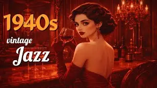 1940's 향수를 불러일으키는 빈티지 재즈 🎷 재즈바ㅣ라운지음악ㅣ편안한 분위기ㅣ공부 ㅣ휴식 ㅣ 커피ㅣ휴식용 배경음악