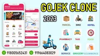 Gojek clone 2026 Live demo | App like Gojek | All in one multi services app like gojek | Raunix