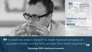 UK Israel Tech Hub TeXchange 2020 Matthew Gould quote