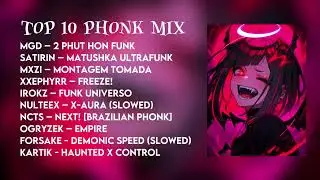 🔥TOP 10 VIRAL AURA PHONK SONGS   BRAZILIAN PHONK MIX 2025   AGGRESSIVE BRAZILIAN Phonk