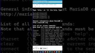 How to connect to MariaDB. #linux #sql #linuxcommandlinetutorial #coding