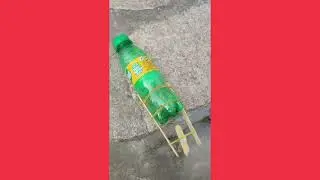 i make a boat that floting on the water made of bottle 