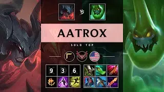 Aatrox Top vs Zac - NA Grandmaster Patch 25.13