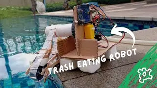 My TRASH eating robot got a CAMBRIDGE certificate award