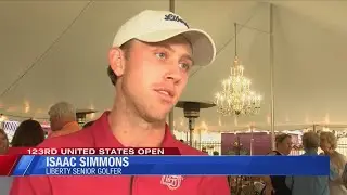 Liberty's Isaac Simmons set to compete at 123rd U.S. Open golf championship