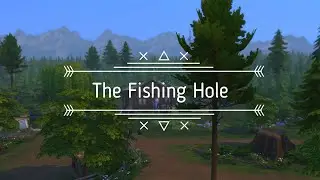 Sims 4 House Tour - The Fishing Hole